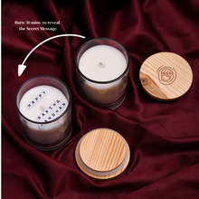 Load image into Gallery viewer, Revealing Soy Wax Candle For Happy Rakshabandhan