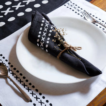 Load image into Gallery viewer, Himadri Napkins | Set of 2/4/6 | Black