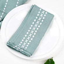 Load image into Gallery viewer, Meethu Hemp Napkins | Set of 2/4/6 | Block Printed