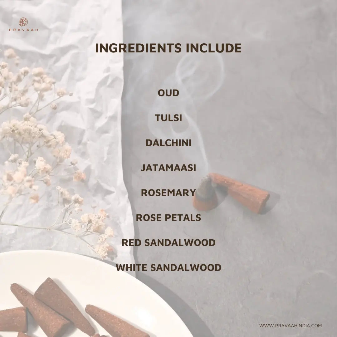 Unnati Hand Rolled Incense Cones | Inspire Prosperity