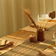 Load image into Gallery viewer, Block Printed Table Runner - Kaincha | Pure Hemp