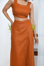 Load image into Gallery viewer, Hemp Wrap Pants Rust Color Limited Edition