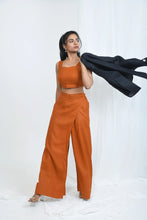 Load image into Gallery viewer, Hemp Wrap Pants Rust Color Limited Edition