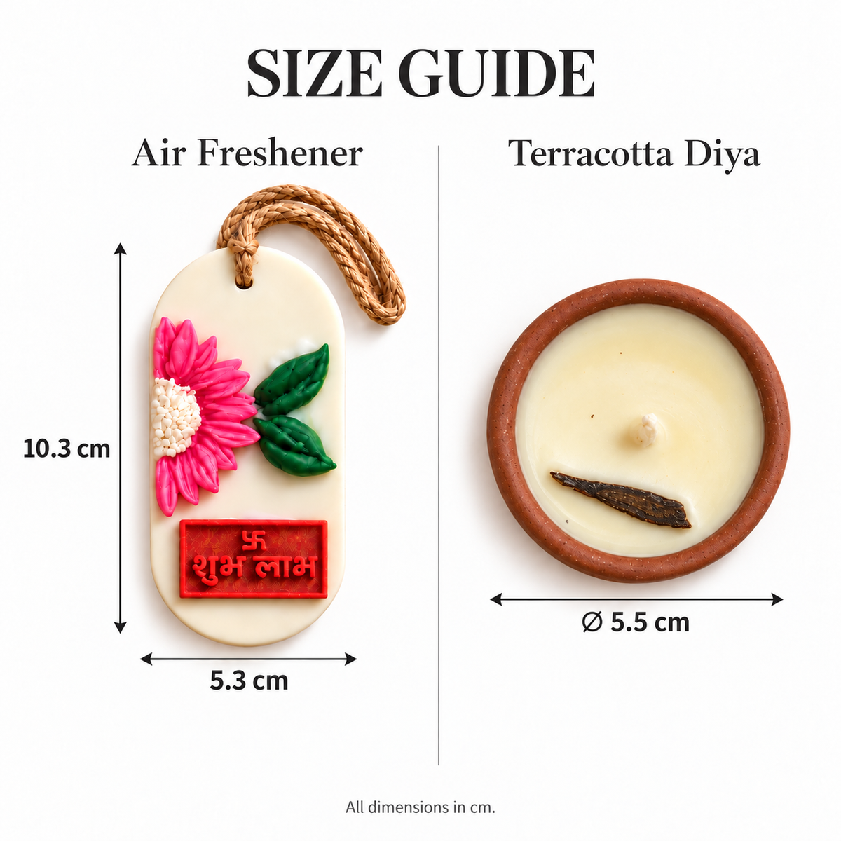 The Festive Fragrance | Terracotta Candles & Air Freshener Gift Set