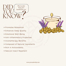 Load image into Gallery viewer, Sukoon | Hemp Oil and Lavender Candle | 3 Wick candle | Soy Wax Candle