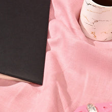 Load image into Gallery viewer, King Size Pastel Pink Hemp Bedsheet Set - Bhinasaar