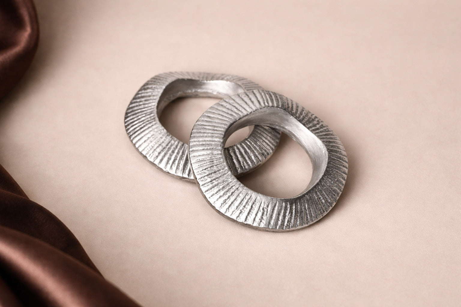 Gehna Napkin Rings | Brass Table Decor | Handcrafted in Small Batches