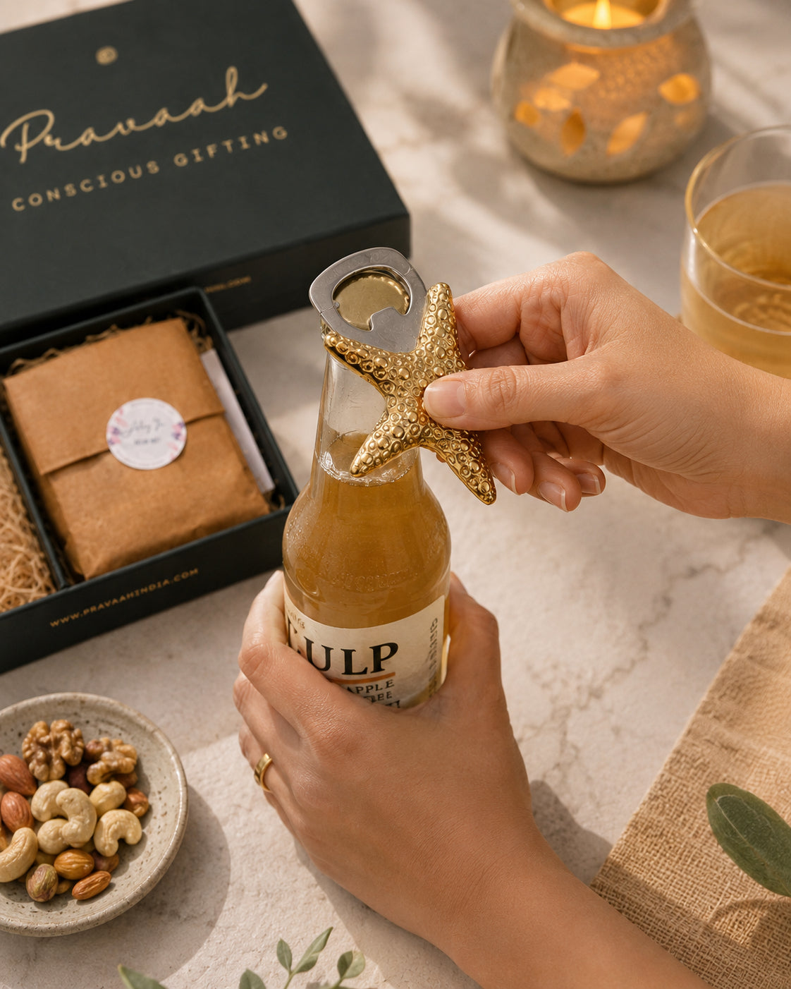 Sea Breeze | Luxury Handmade Rakhi Gift Hamper
