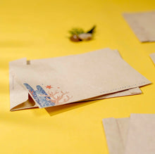 Load image into Gallery viewer, Samudra Hemp Paper Note Cards | Set of 5 Notecards and Envelopes