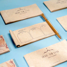 Load image into Gallery viewer, Daily Planner | Hemp Paper Tearable Sheets | Uttarakhand Inspired