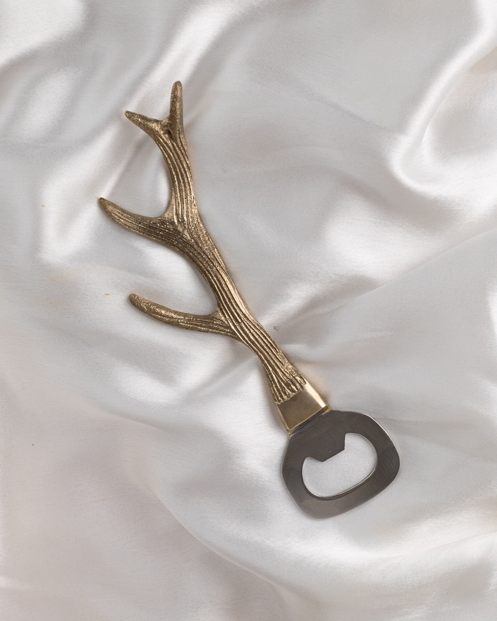 Sinh Brass Bottle Opener | Solid Brass | Luxury Bar Accessory | Statement Gift