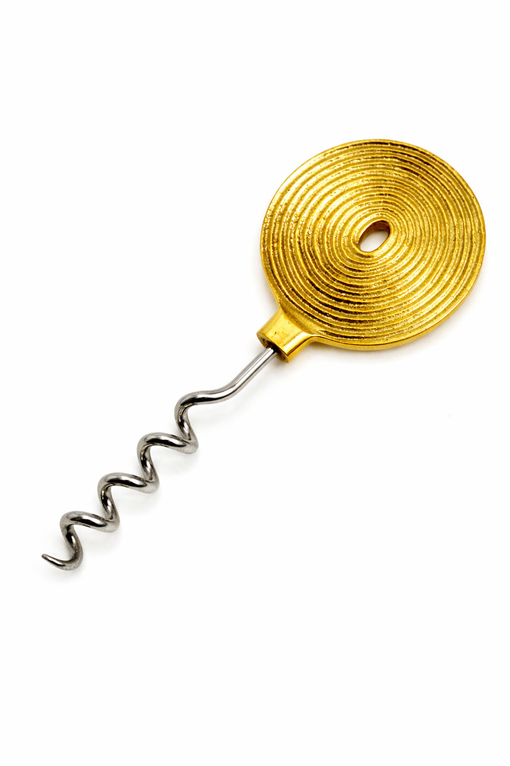 Ekaantrik Brass Wine Opener | Made in Solid Brass