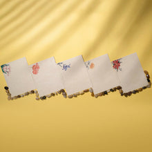 Load image into Gallery viewer, Pushp Hemp Paper Note Cards | Set of 5 Notecards and Envelopes