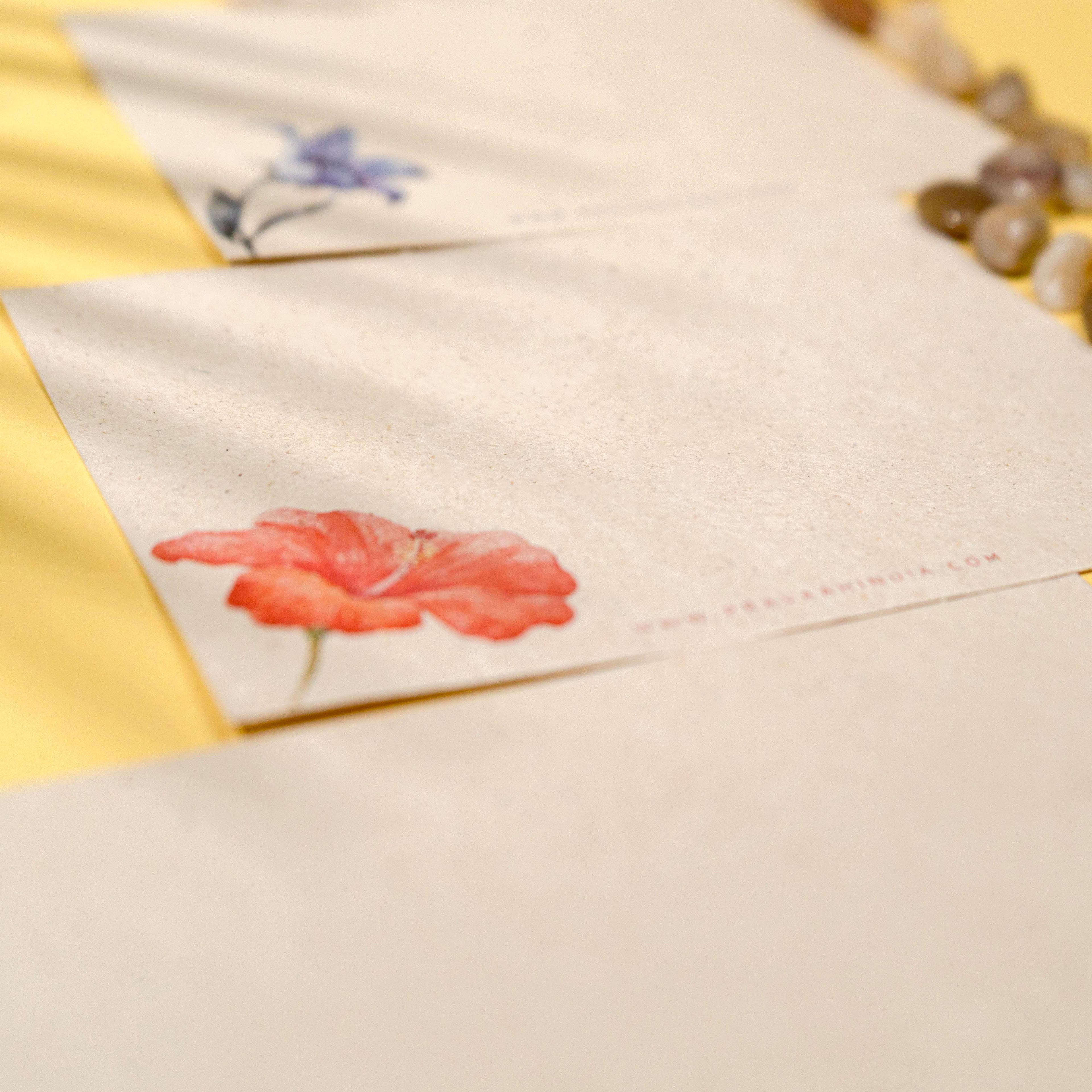 Eco-Friendly Love Note Cards and Envelopes | Valentine Gift