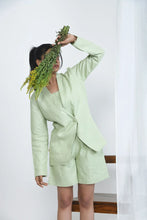Load image into Gallery viewer, Durable Hemp Blazer-Inspired Overshirt | Workleisure | Pistachio