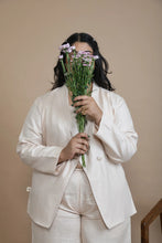 Load image into Gallery viewer, Peach Hemp Blazer-Inspired Overshirt | Versatile wear