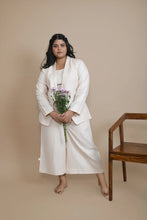 Load image into Gallery viewer, Peach Breezy Wide leg Pants | Hemp Fabric