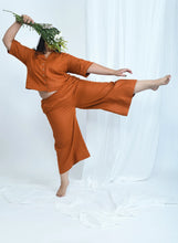 Load image into Gallery viewer, Multi Pocket Hemp Wide Leg Pants | Limited Edition Color