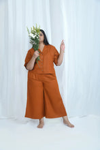 Load image into Gallery viewer, Multi Pocket Hemp Wide Leg Pants | Limited Edition Color