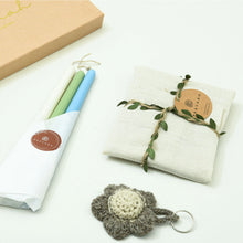 Load image into Gallery viewer, Peaceful Reflections Hemp Stationery Hamper Sustainable Gift
