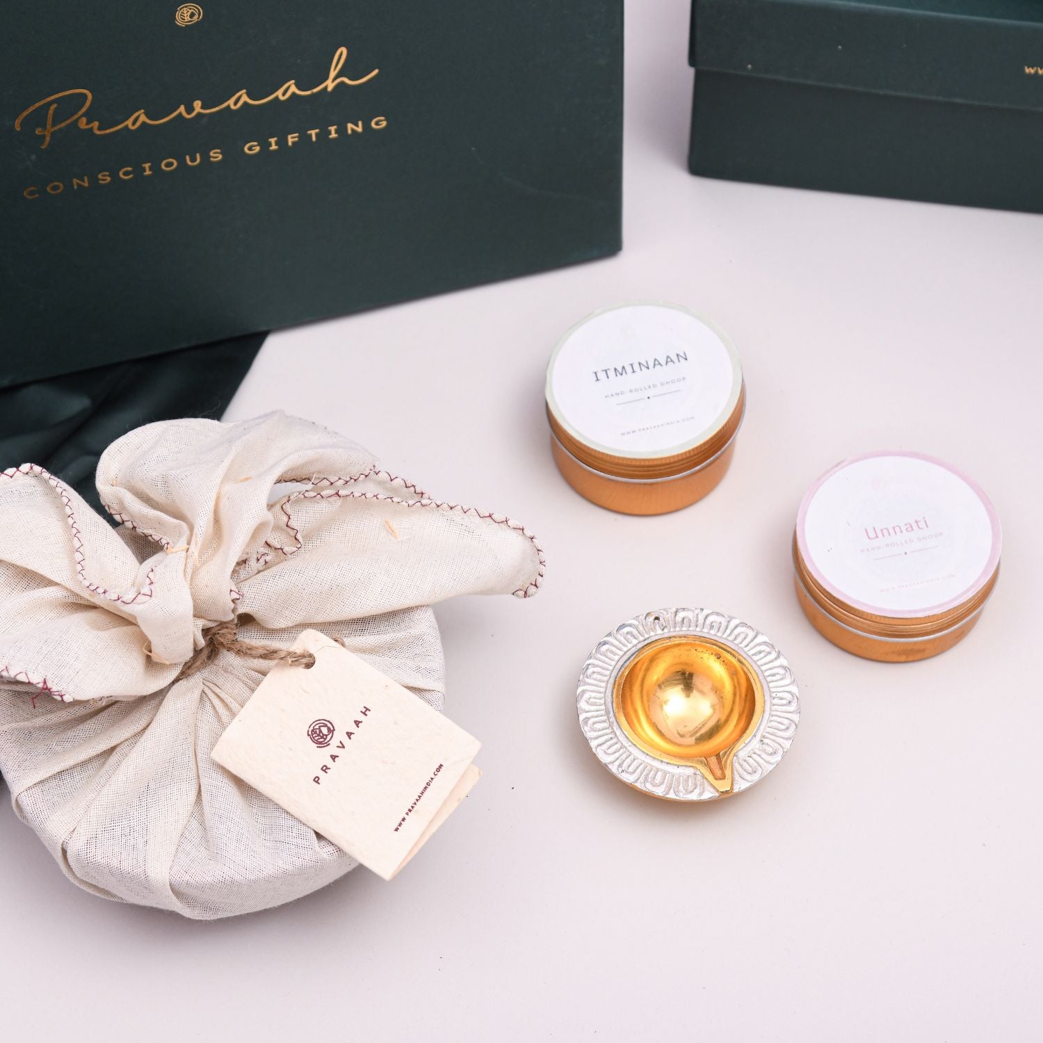 Shanti Glow – Sustainable Luxury Gift Set for Festivals & Celebrations