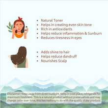 Load image into Gallery viewer, Gulab Ras 100 Percent Natural Rose Water Preservative Free And Alcohol Free