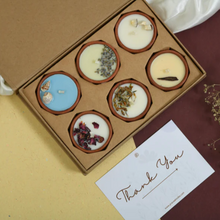 Load image into Gallery viewer, Soy Wax Terracotta Candle Gift Set 6 Scented Candle Home Decor
