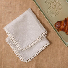 Load image into Gallery viewer, Achala - Napkin Set with Lace Detailing
