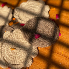 Load image into Gallery viewer, Hand Knitted Coasters - Pure Himalayan Wool