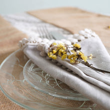 Load image into Gallery viewer, Achala - Napkin Set with Lace Detailing