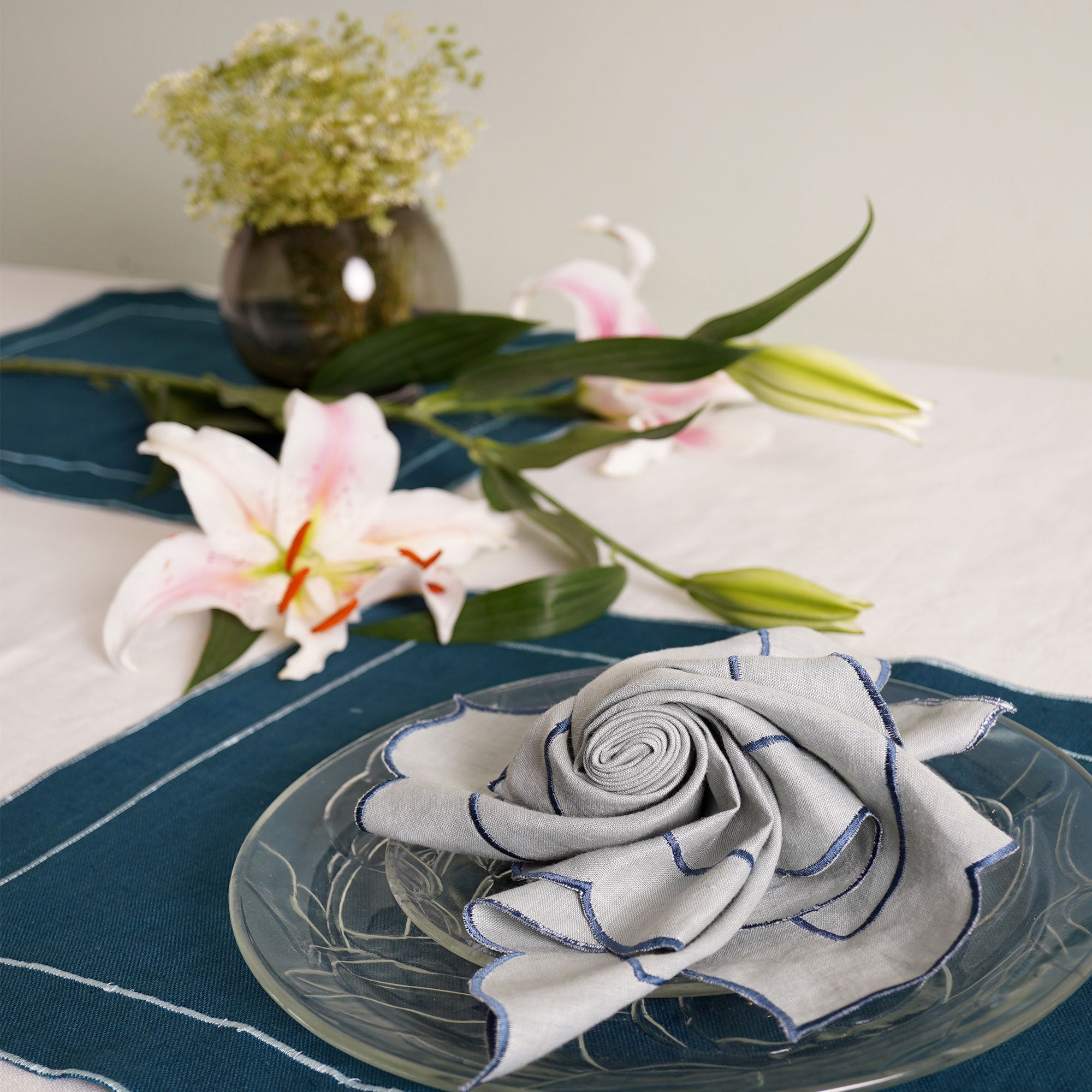 Ashm - Scalloped Edge Napkin Set