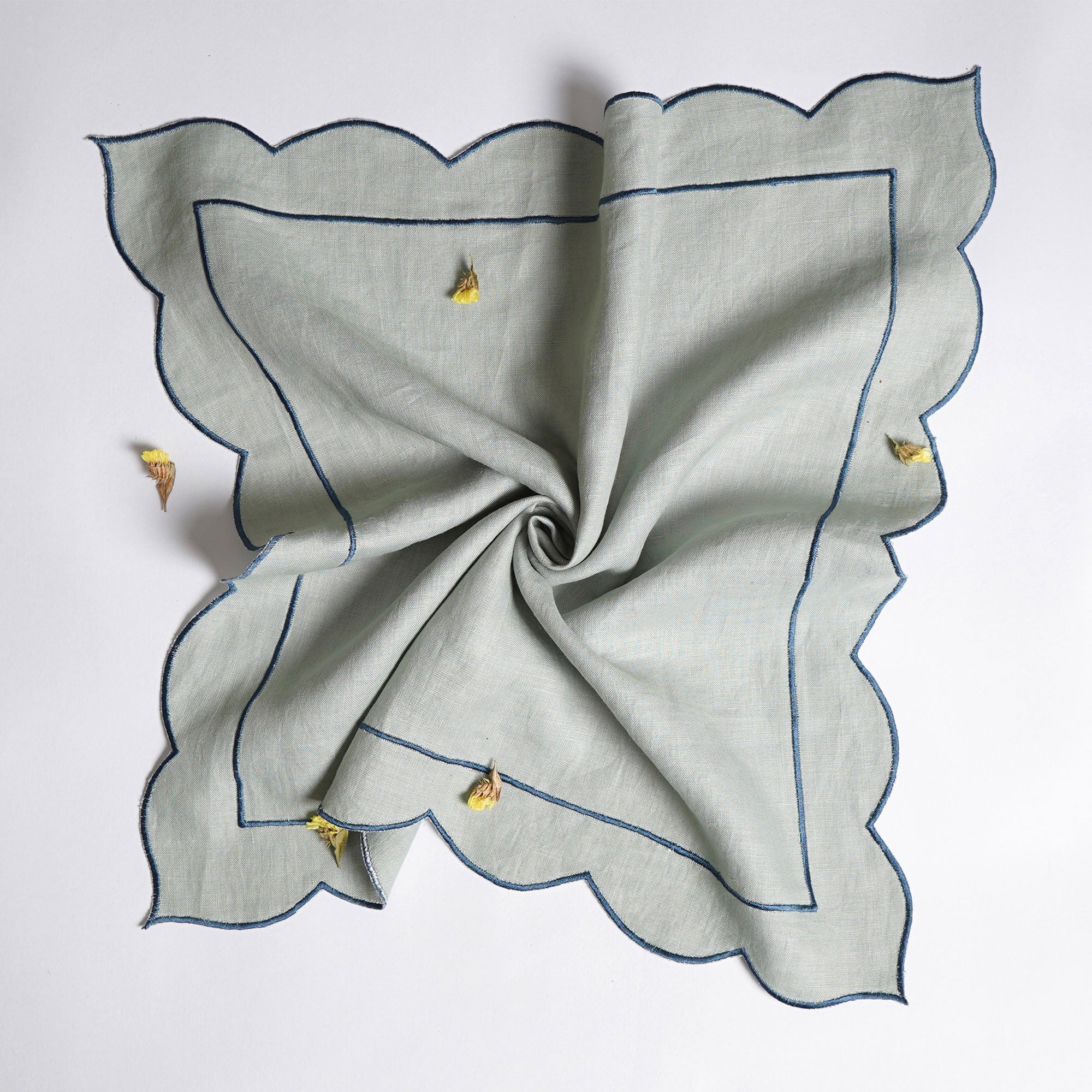 Ashm - Scalloped Edge Napkin Set