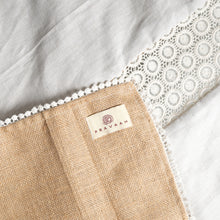 Load image into Gallery viewer, Dharanee - Hemp and Jute Reversible Table Runner