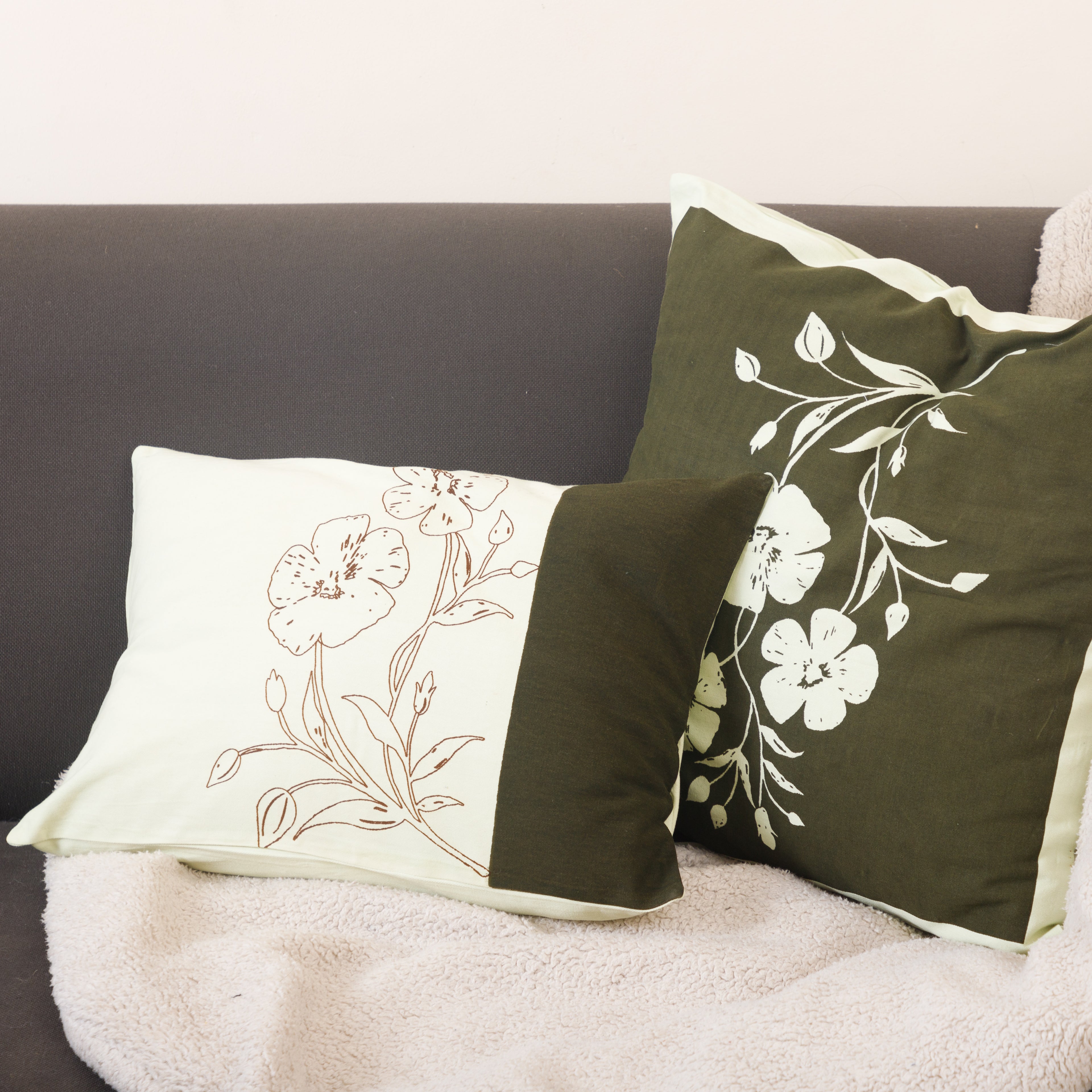 Primula Cushion Cover | Recycled Cotton | 20x20 inch
