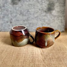 Load image into Gallery viewer, Dakkan Mug | Brown and Grey | Hand glazed | Microwave Safe