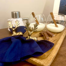 Load image into Gallery viewer, Kasturi Napkin Rings | Brass Table Decor | Handcrafted