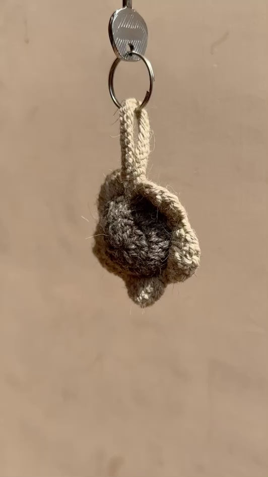 Kusum Keychain | Made in Wool