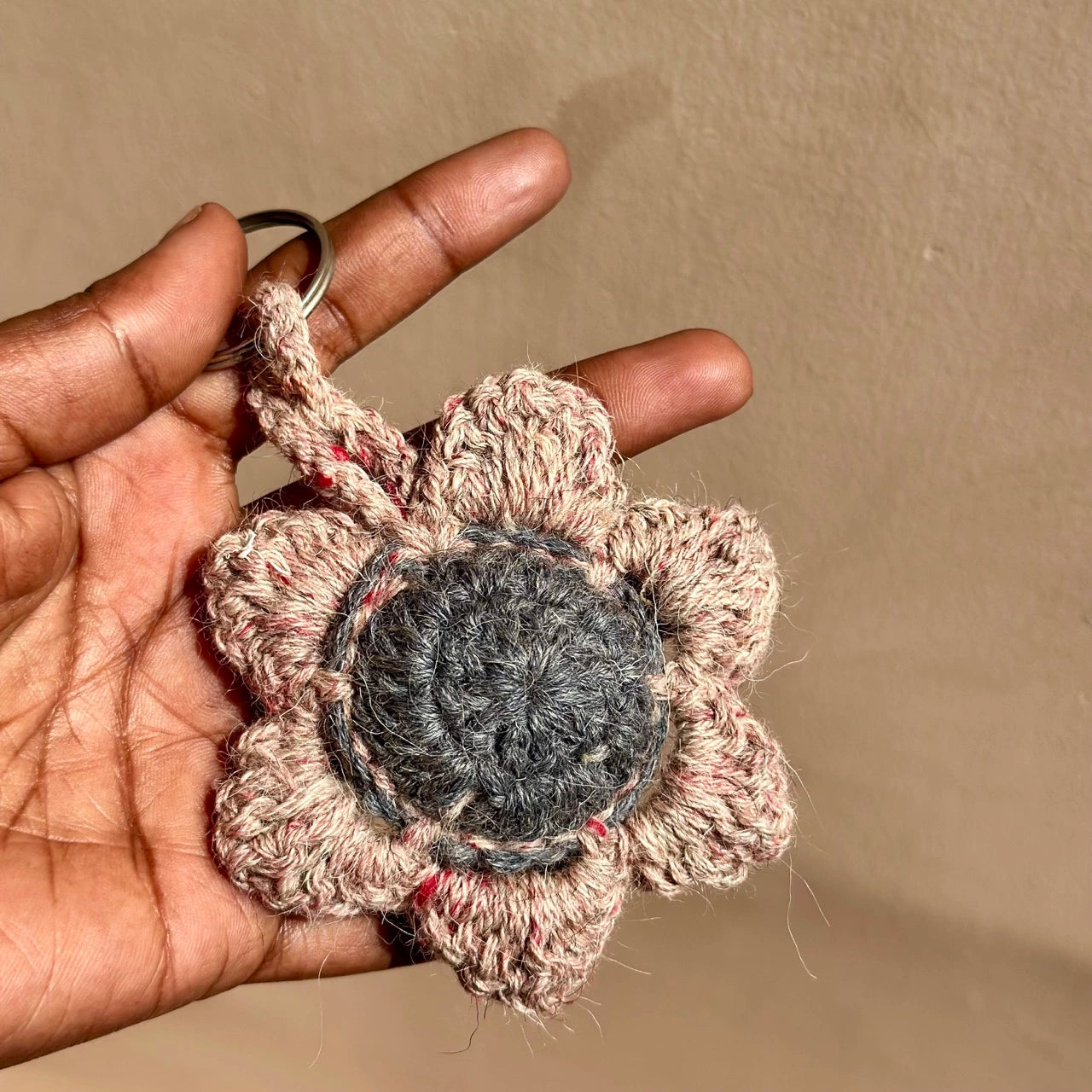 Kusum Keychain | Made in Wool