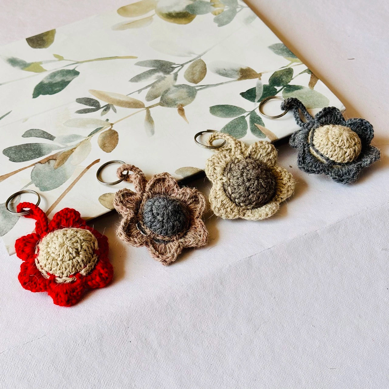 Kusum Keychain | Made in Wool