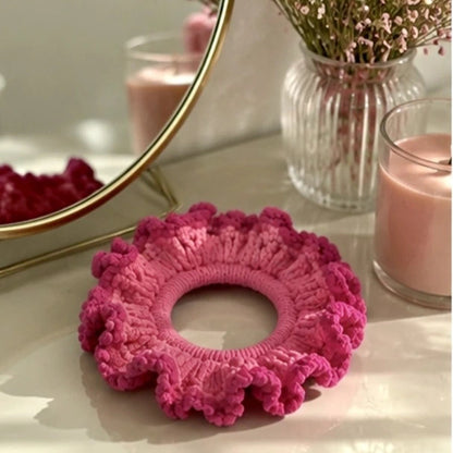 Crochet Hair Scrunchies | Set of 2