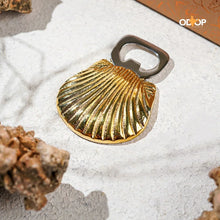 Load image into Gallery viewer, Seep (Shell) Brass Bottle Opener | Made in Solid Brass | Bar Accessories
