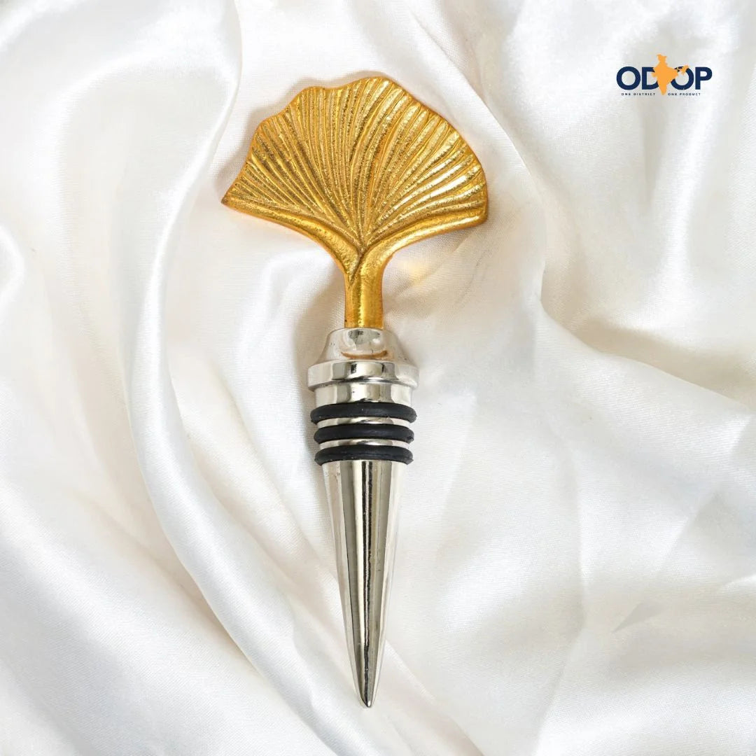 Seep Wine Stopper| Made in Solid Brass
