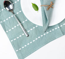 Load image into Gallery viewer, Meethu Pure Hemp Placemats | Set of 2/4/6
