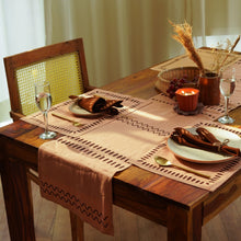 Load image into Gallery viewer, Nantara Table Runner | Block Printed | Pure Hemp
