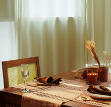 Load image into Gallery viewer, Nantara Table Runner | Block Printed | Pure Hemp
