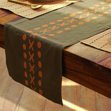 Load image into Gallery viewer, Block Printed Table Runner - Kaincha | Pure Hemp
