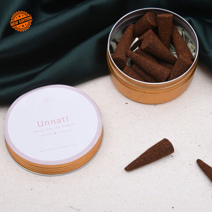 Unnati Hand Rolled Incense Cones |  Inspire Prosperity