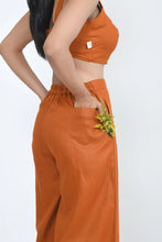 Load image into Gallery viewer, Hemp Wrap Pants | Rust - Limited Edition
