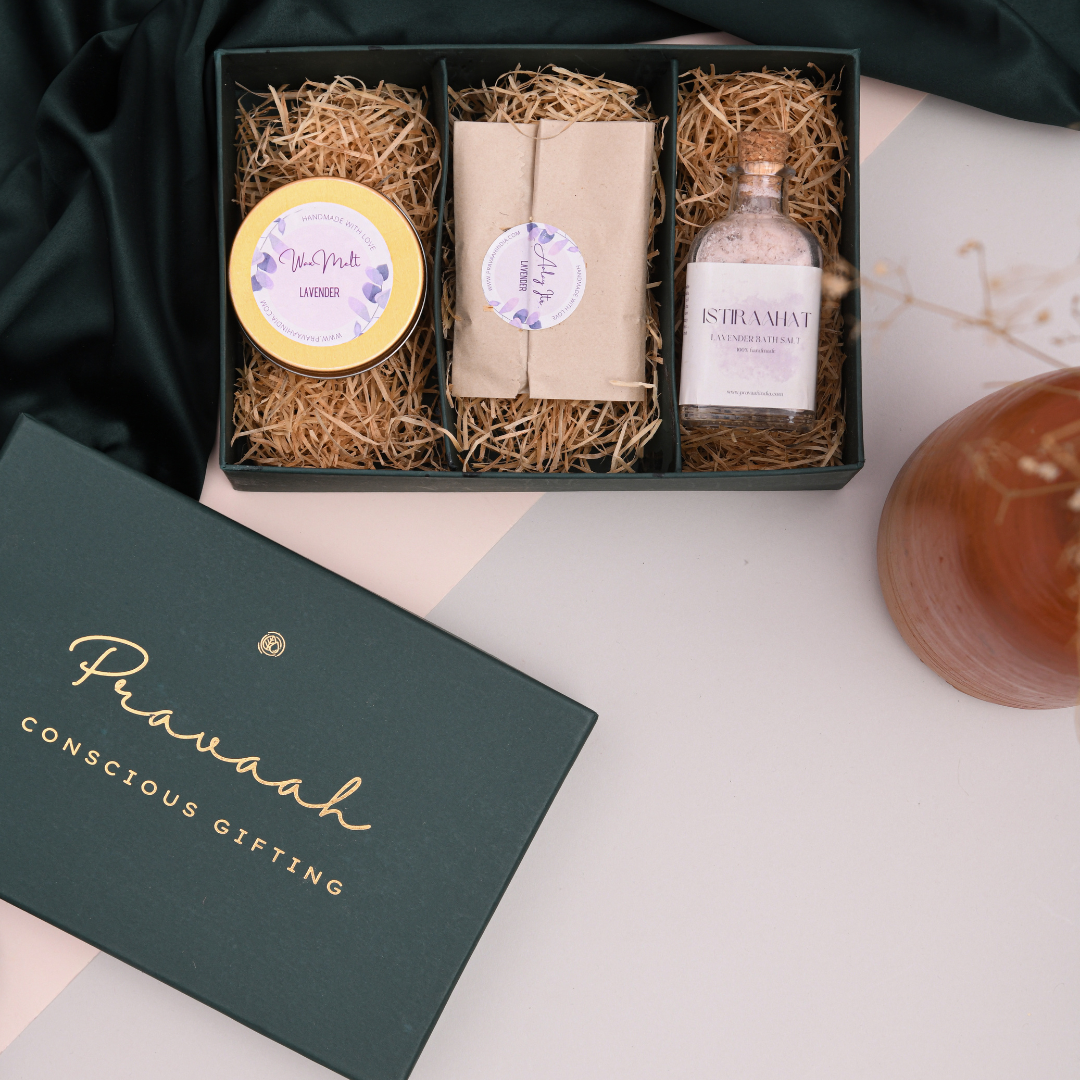 The Lavender Ritual | Handmade Rakhi Gift Hamper