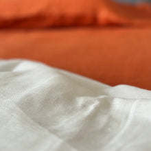 Load image into Gallery viewer, Shwet - Pure White Hemp Bedsheet Set
